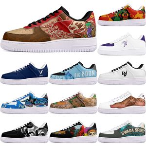 Diy Shoes Winter Fashionable Lovely Autumn Mens Leisure Shoes One for Men Women Platform Casual Sneakers Classic White Black Cartoon Graffiti Trainers Sports 21533