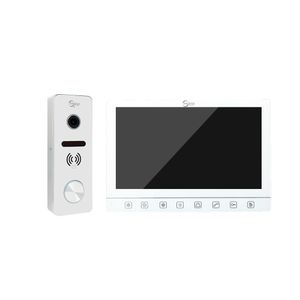 Tuya 7 inch Screen with Video Doorbell Camera Intercom System IC card unlocking Access Control Smart security device For Apartment