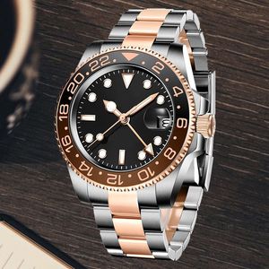 high quality designer watches automatic mechanical watchs Mens wrist Watches folding buckle waterproof sapphire 40mm Wristwatches sapphire glass watch