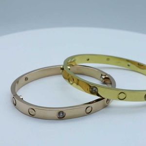 Fashion Designer artier Bracelets for sale Family Couple Diamond Inlaid Titanium Steel Bracelet Commuting fading With Original Box