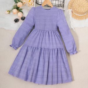 Ragazza Abiti Per Bambini Per Ragazze Abbigliamento Manica Lunga Primavera Autunno Adolescenti Scuola Costume Vestito Bambini Abiti 7 8 9 10 11 12 anni