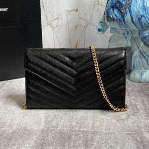 Cassandre Matelasse عالية الجودة سلسلة المحافظ المحفظة الفاخرة Mini المحافظ Crossbody حقيبة Woman Handbag أكياس الكتف