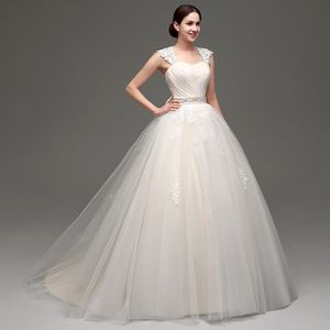 2023 Wedding Dresses Tulle Bridal Gowns robes de soiree Behamian Wedding Dress Western Country Gorgeous Sparkly Crystals Beading Sequins Princess Bride Dresses