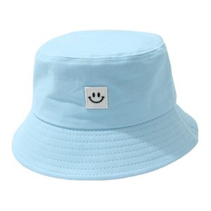 fisherman hat leather label simple men's and women's visor spring and autumn street versatile