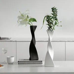 Vases Art Modern Minimalist Ornaments El Model Room Flower Ware Ceramic Vase Decorations