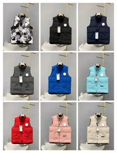 Męska kamizelka puffer gilet mensdesigner kamizelka zimowa kamizelka kobiet moda