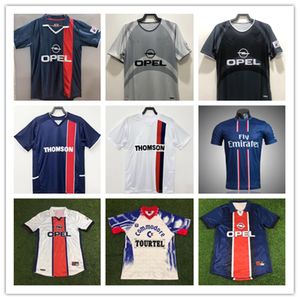 90 91 92 93 94 95 96 Retro Soccer Jerseys Maillots de football shirt 97 98 99 00 01 02 03 12 13 17 18 Vintage uniform OKOCHA PAULETA WEAH CAVANI DI MARIA RONALDINHO