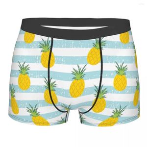 Mutande Divertenti Boxer Estate Fresco Ananas Pantaloncini Mutandine Intimo da uomo Morbido per uomo