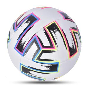 Balls Pu Material Football Rozmiar 5 Machinestitched Outdoor Team trening treningowy Matkę piłkę nożną wysokiej jakości bola de futebol 231030