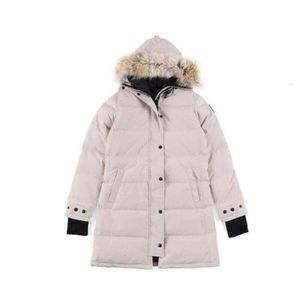 Puffer Designer Kanadalı Kaz Orta Uzun Sürüm Kilpli Püskürtücü Aşağı Kadın Ceket Aşağı Parkas Kış Kalın Sıcak Katlar Rüzgar Proof Street Giyim69