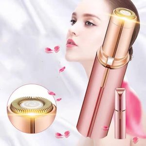 Epilator twarz do usuwania włosów bezbolesny golarka elektryczna Remover bikini depilator maszyn do golenia dla kobiet 231027