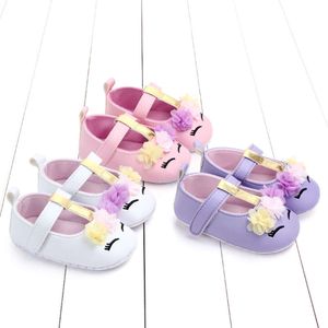 Toddler Leather First Walkers Baby Soft Soled Newborn Cotton Walking Shoes Magic Applique Girl Sandals 0-1 Years