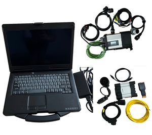 2024 Süper 2in1 BMW ICOM için Teşhis Aracı SD SD Connect WiFi MB Star C5 ile CF53 I5 Dizüstü Bilgisayar 8G Toughbook Hazır Kullanım