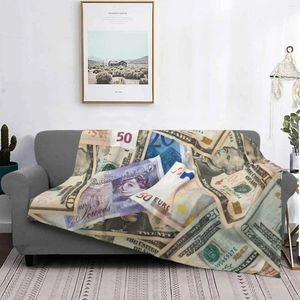 Одеяла с мировыми деньгами, креативный дизайн, легкое, тонкое, мягкое фланелевое одеяло, глобальная валюта, Великобритания, Англия, фунт Соединенного Королевства