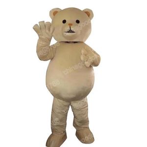 Performance Brown Bear Mascot Costume Top Quality Christmas Halloween Fancy Party Dress Cartoon Character Outfit Suit Carnival Unisex Outfit