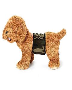 Hundar återanvändbara underkläder Wrap Diapers Pet Pants Puppy Physiology Band bekväma och andningsbara tvättbara hundförsörjningar5063959