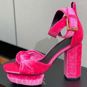 Frauen Sandalen High Heel Herbst einzigartige obere Design Bankettplattform voller Auric Field Open Toy Damen Pumps V.