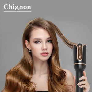 Curling Irons Automatyczne looper automatycznie do włosów falowate zaciskanie Curl Curl Tool Ringlet Roller Roller Electric Curly Waver Roll Fave Ferro 231030