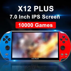 7 Inch Handheld Game Console HD Screen Portable Video Game Player Built-in 10000 Retro Games