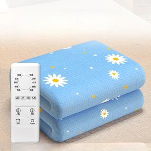 Coperte Plugg Coperta elettrica impermeabile Doppia intelligente Grandi letti invernali Manta elettrica portatile De Calor Warmer