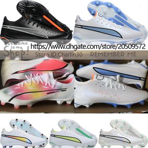 Send With Bag Quality New Season Soccer Boots King Ultimate Icon MG Trainers Football Cleats For Mens Outdoor Comfortable Soft Leather Lithe Soccer Shoes Size US 7-11.5