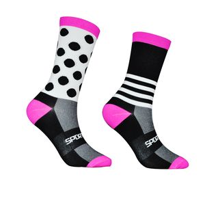 Multicolor Cycling Socks High Compression Quality Road Bike Socks Men Women Durable Breathable Hiking Basketball Running Socks