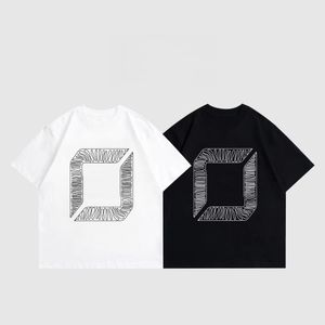 23SSデザイナーとメンズTシャツポロスラウンドネック刺繍と印刷された極地スタイルの夏の摩耗