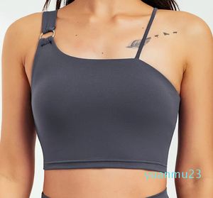 Sutiã de poliuretano reciclado para ioga, sutiã sexy nas costas, roupa íntima esportiva, nude, roupa de fitness