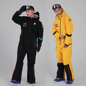 Other Sporting Goods Men Ski Suit Outdoor Snowboarding SuitWarm Windproof Waterproof Jumpsuit Skiing Jacket Pants Set Overalls 231030