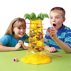 ファミリーパーティーのためのその他のおもちゃマルチプレイヤーモンキークライミングツリー親子の相互作用早期学習落ちテーブルゲーム231030