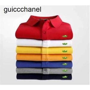 23ss T-shirt da uomo di alta qualità 2021 Luxury Italy Tee T-shirt da uomo Designer Polo Ricamo stampa coccodrillo Abbigliamento Uomo Polo Tshirt