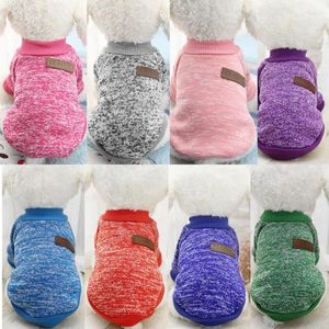 Dog Apparel Clothes For Small Dogs Soft Pet Sweater Clothing Winter Chihuahua Classic Outfit Ropa Perro 15S1