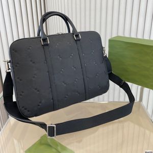 Designer luxury brand briefcase, top leather bag, laptop bag for business people, classic and versatile crossbody bag, messenger bag, fashion casual bag, attache case
