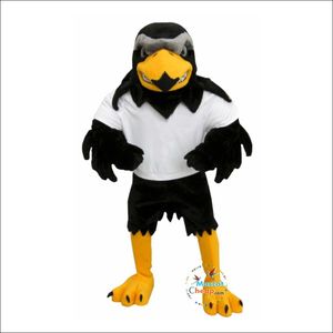 2024 Discount College Ferocious Falcon Mascot Costume Cartoon Anime theme character Christmas Carnival Party Fancy Costumes Adults Size