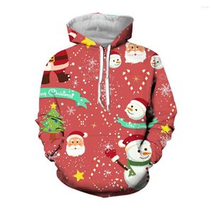 Designer Hoodie Männer Herren Hoodies 2024 Weihnachten Männer Frauen 3D Schneemann Weihnachtsmann Cartoon Tier Hund Hirsch Druck Kapuzenpullover Kleidung Pullover