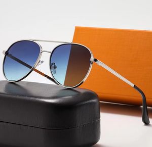 296B35 Designer-Sonnenbrille für Damen, Goggle, Herren-Sonnenbrille, runde Metall-Sonnenbrille, schwarze Brille, Herren, UV400, blendfrei, für Straße, Reisen, Autofahren, mit Box