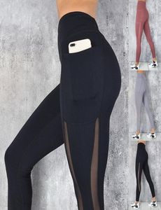 Leggings per il movimento yoga popolari in Europa e negli Stati Uniti e pantaloni da corsa per fitness con tasca per cellulare Stretch aderenti Comfortabl4654687