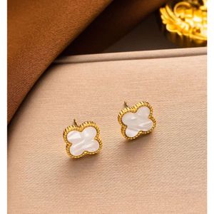 Designer Luxury New Classic vanly cleefly Clover Earring Women Four Leaf Pendant Necklaces Bracelet Earring Gold Silver Jewelry 9999