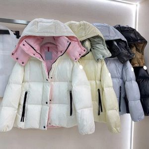 Mulheres puffer casaco de inverno parana parka casacos mulher moda curto puff jaquetas clássico quente com capuz para baixo jaqueta de alta qualidade outerwear XS-M