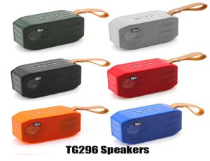 TG296 Bluetooth Wireless Speakers Subwoofers Hands Call Profile Stereo Bass Support TF USB Card Aux Line In HiFi Loud Mini Po7122130