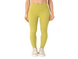 Women039s Leggings Tight Doubleided Matt Naken Yoga Pants High midja Running Fitness Sports Capris Gymkläder i full längd TR3206129