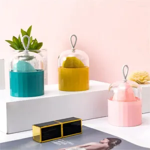 Storage Boxes Powder Puff Holder Waterproof And Dustproof Material Production Sponge Egg Container Vertical