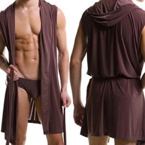 Men's Sleepwear Quick Selling Luxury Household Clothing Robes Wholesale Of Sexy Silk Slippery Bathrobes In Foreign Trade