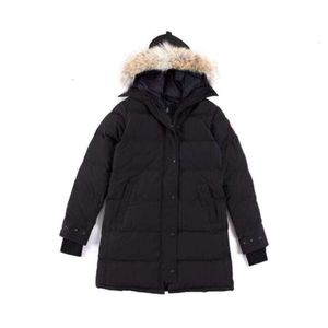 Puffer Designer Canadian Goose Mid Length Version Pufferer Down Womens Jacket Down Parkas Winter Thick Warm Coats Womens Windproect Streetwear21