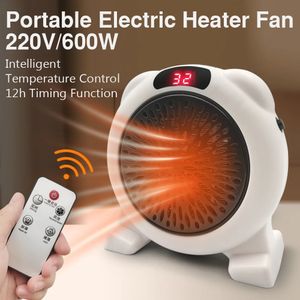 Home Heaters Electric heater portable plug-in wall mounted desktop room heater indoor heater remote heater 600W heater 231031