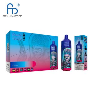 Fumot 100% original randm tornado 9000 disposable vape device wholesale IN STOCKS 53 flavors