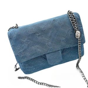 New Star Bags Blue Cowboy Series Chain single shoulder bag / makeup bag / Tote Bag
