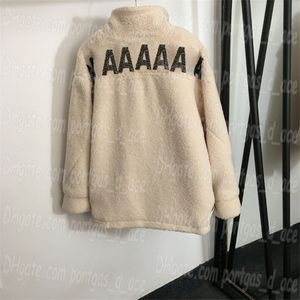 Pu läder kvinnor kappa jackor ytterkläder för kvinnor knapp krage varm lambwool jacka långärmad zip upp rockar