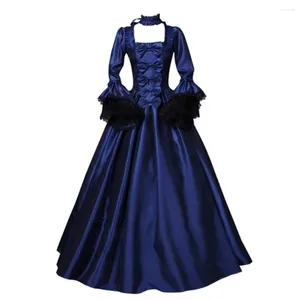 Повседневные платья Викторианское платье эпохи Возрождения для женщин Средневековое вечернее винтажное бальное платье с корсетом Готические платья Маскарад