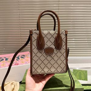 Vintage Mini Tote Hochwertige Handtasche Großhandel Luxus Top Designer Umhängetasche Klassische Einkaufstaschen Party Handtaschen Damenmode